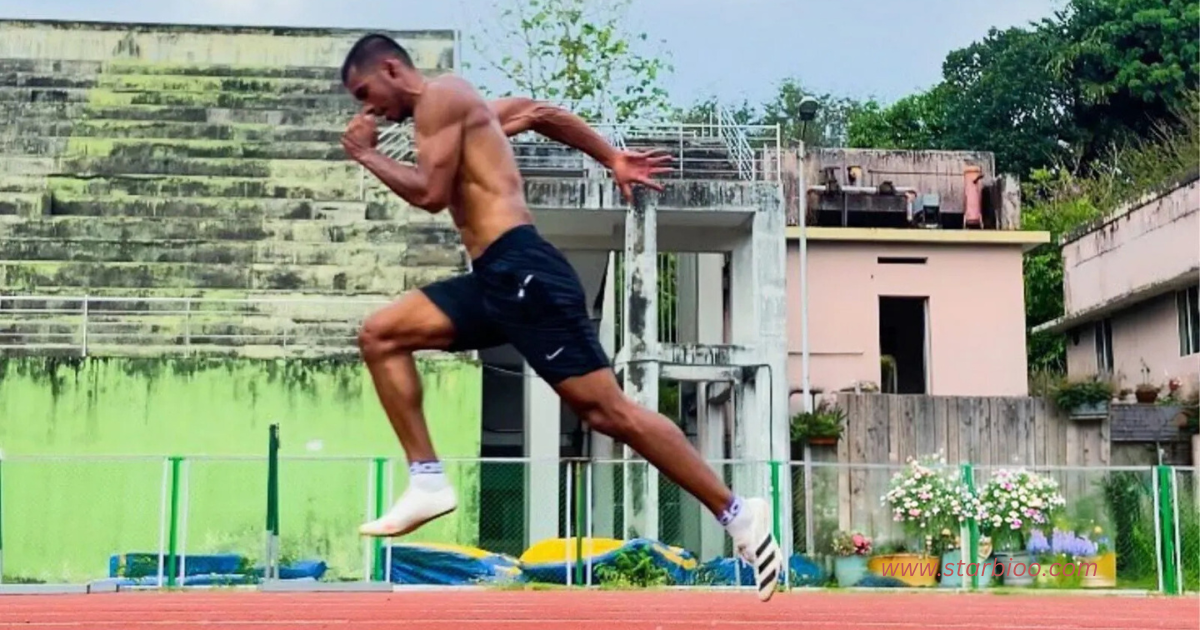 Amlan Borgohain workout, Amlan Borgohain height & weight,