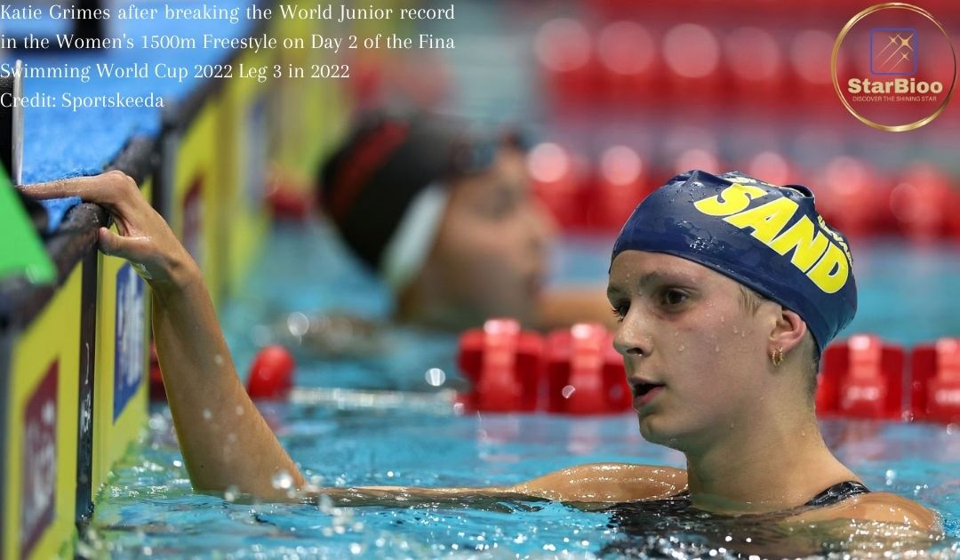 Katie Grimes world junior record